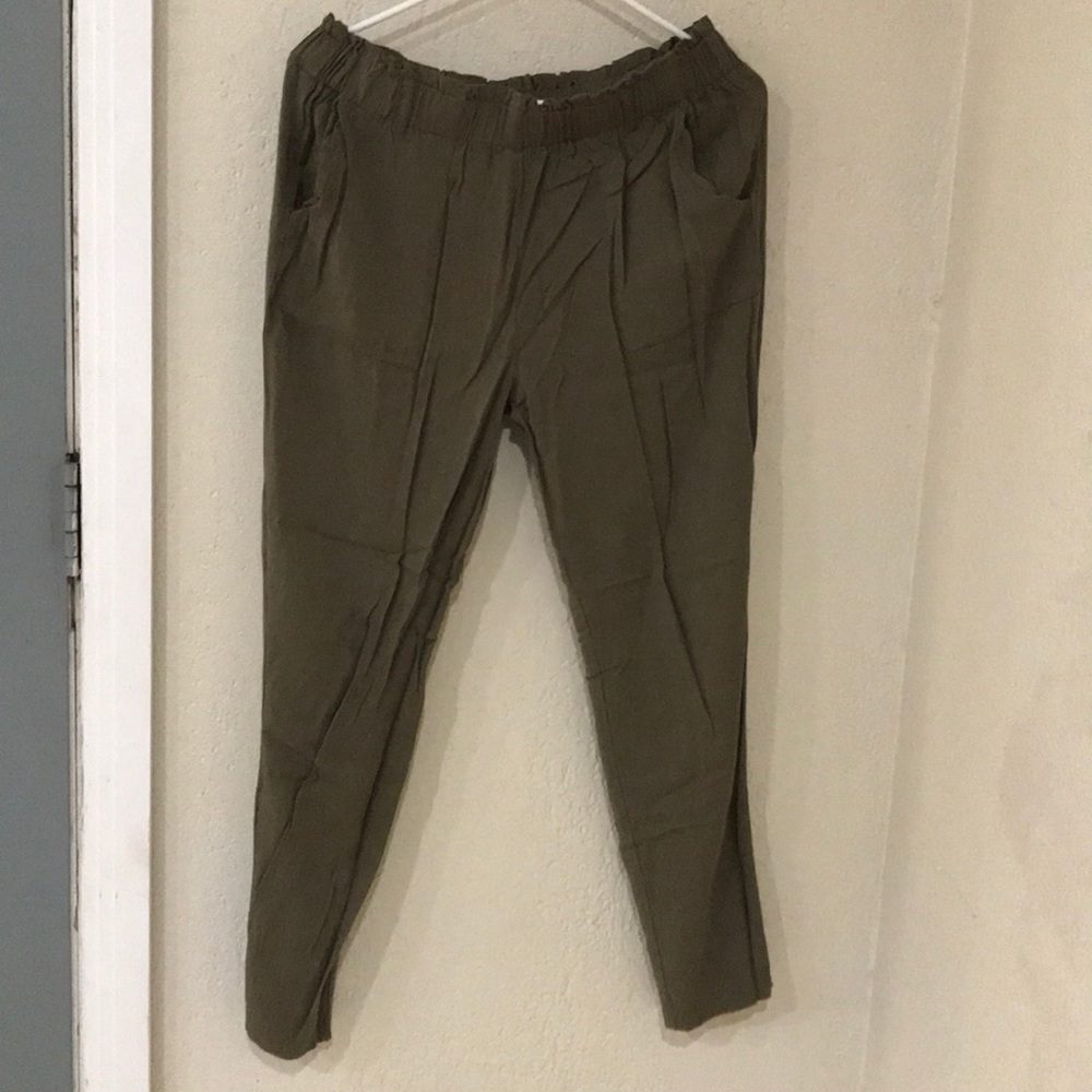 Forest green pants